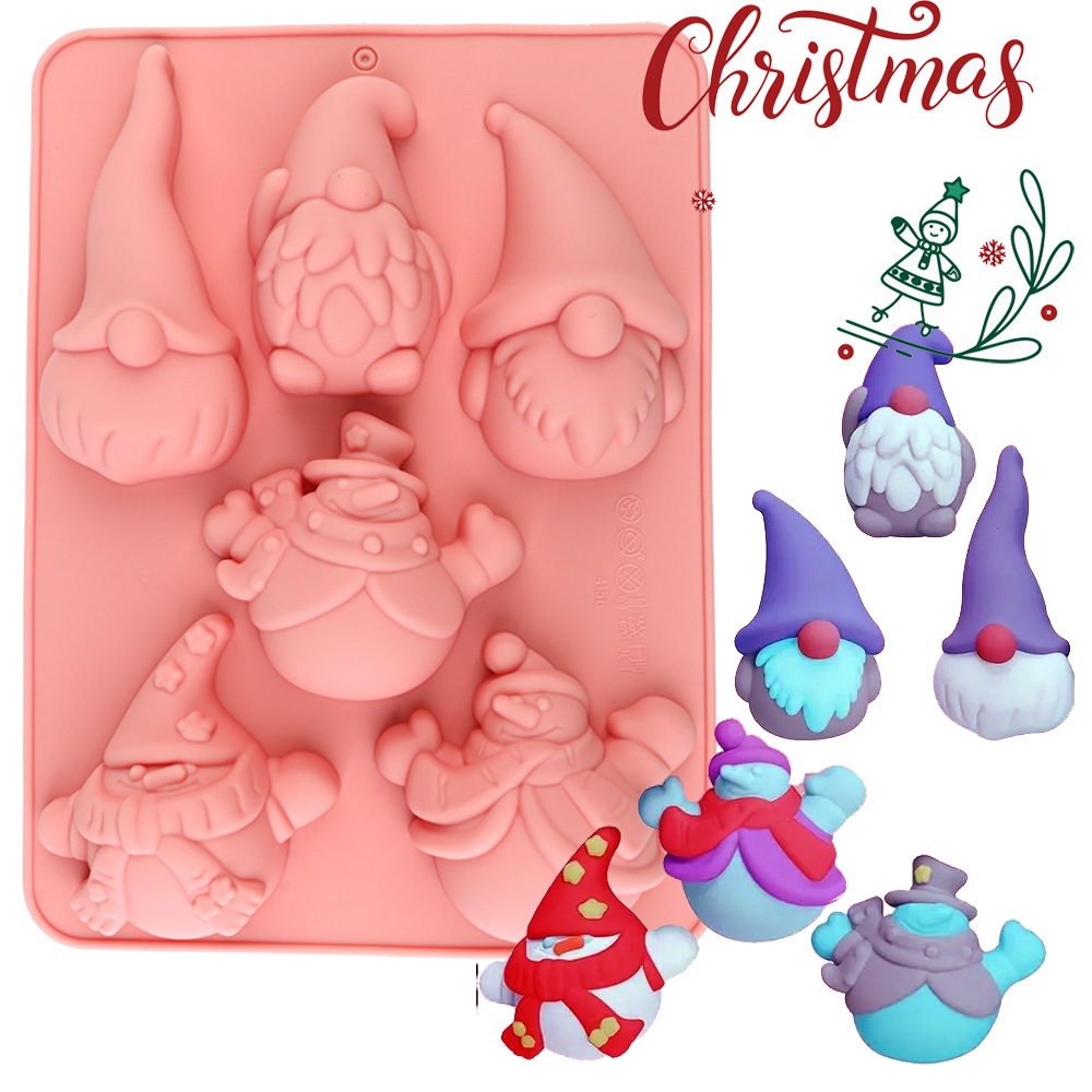 Candle Making Activity - Cetakan Kue Natal Bentuk Gnome 6