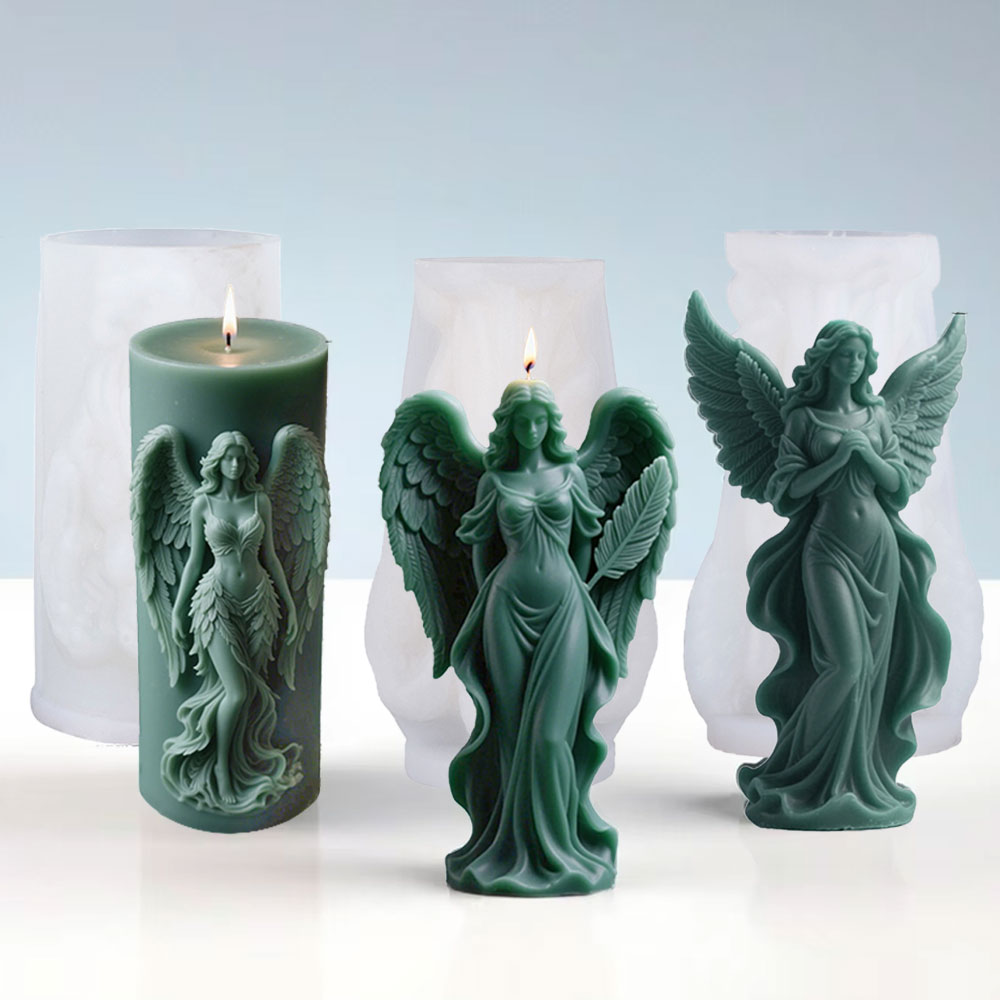 Candle Making Video - Cetakan Lilin Silikon Beraroma Dewi Sayap