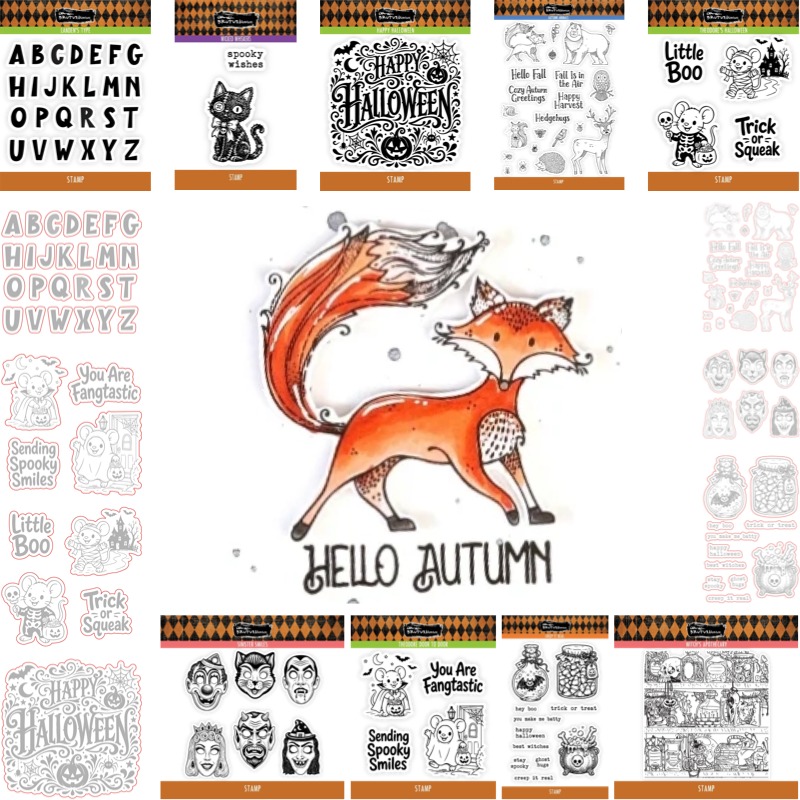 Candle Making Books - Hewan Musim Gugur Selamat Halloween Baru