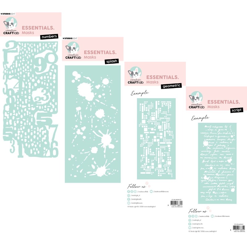 Candle Making Books - Cetakan Logam Angka Tersembunyi di Grid,