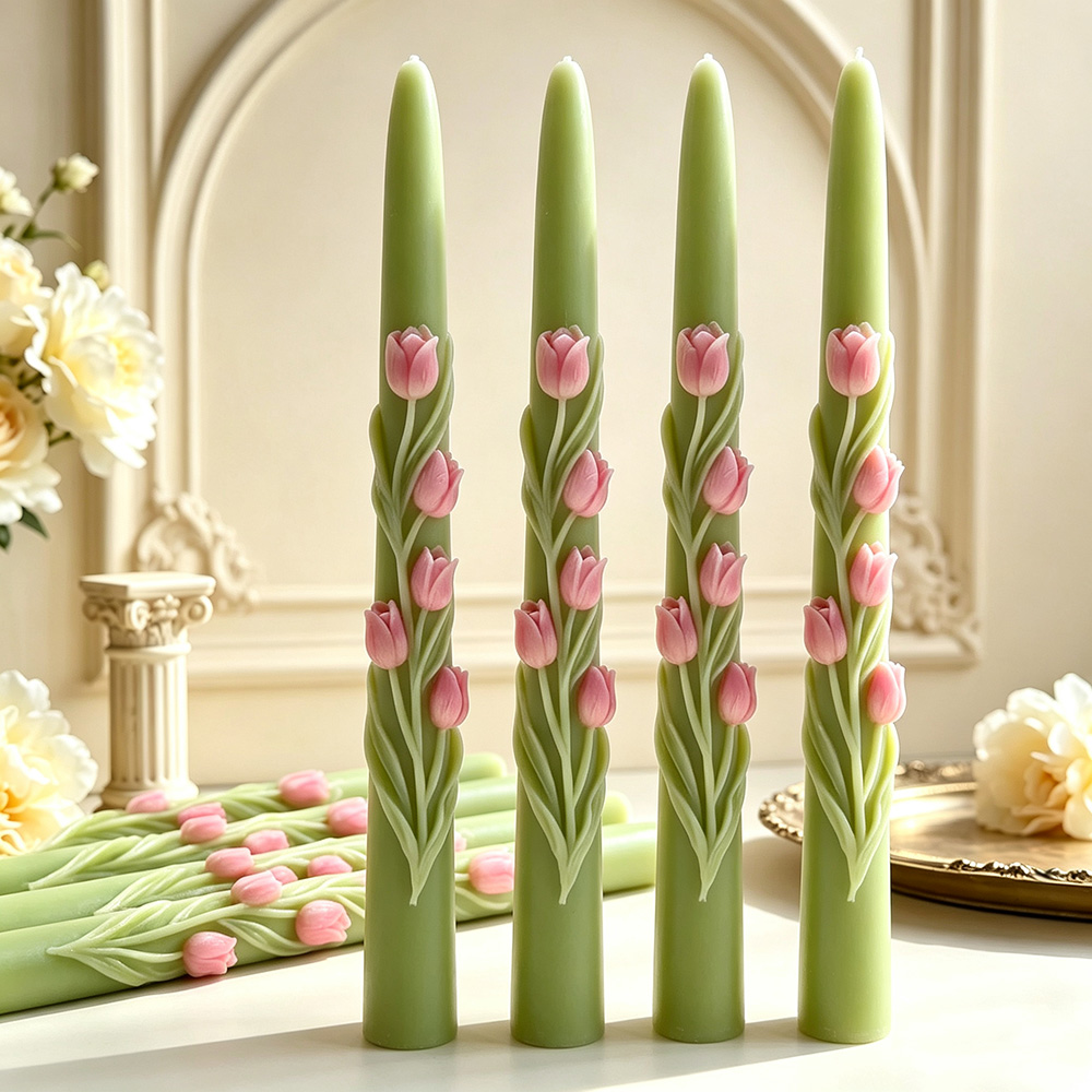 Cetakan Lilin Silikon Bentuk B - Candle Making Video ulasan dan harga