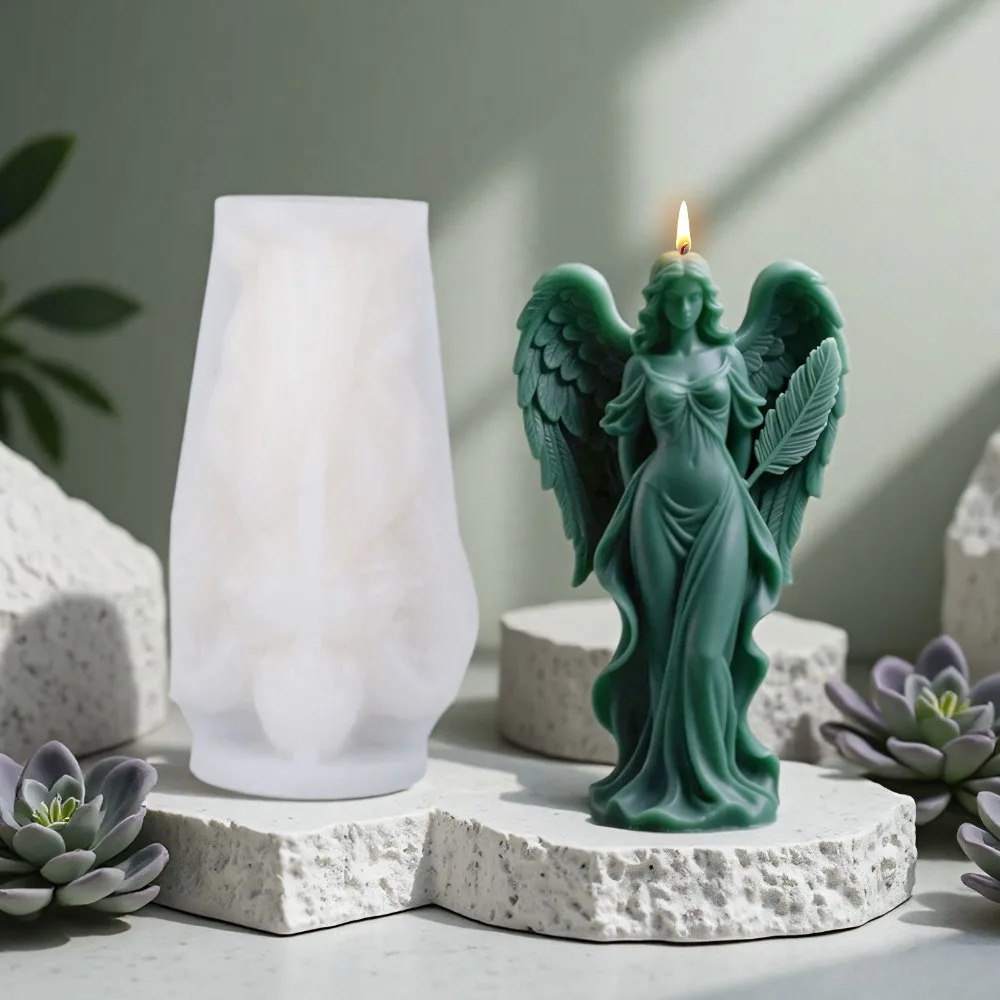 Cetakan Lilin Silikon Beraroma - Candle Making Video ulasan dan harga