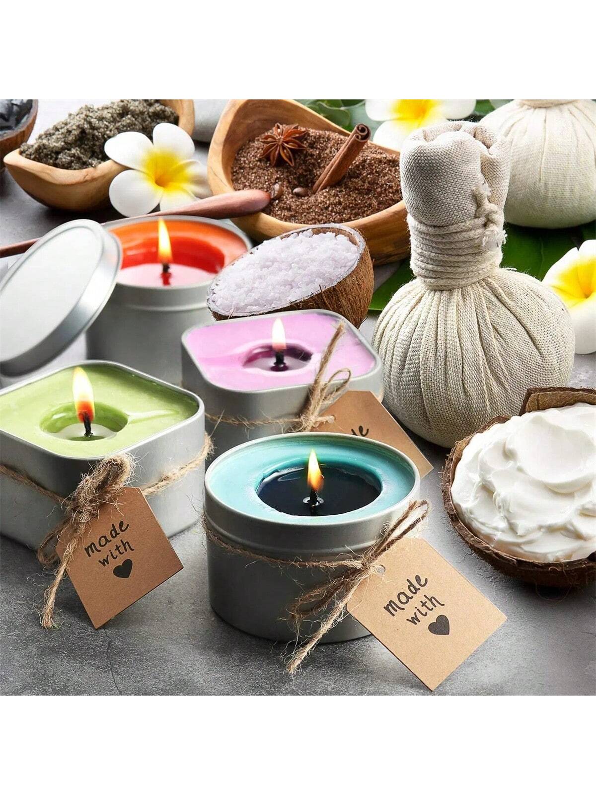 500g/1kg Bahan Lilin Kedelai M - Candle Making Activity ulasan dan harga