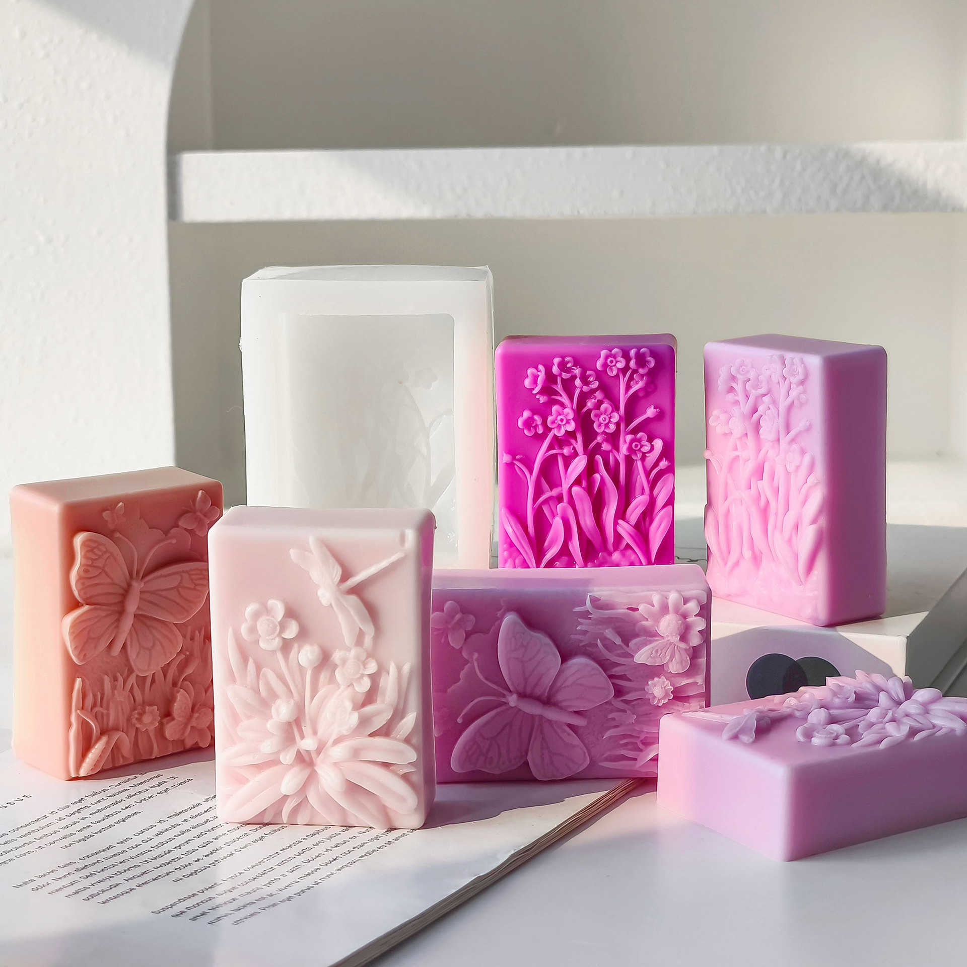 Cetakan Lilin Silikon Sabun Da - Candle Making Jelly ulasan dan harga