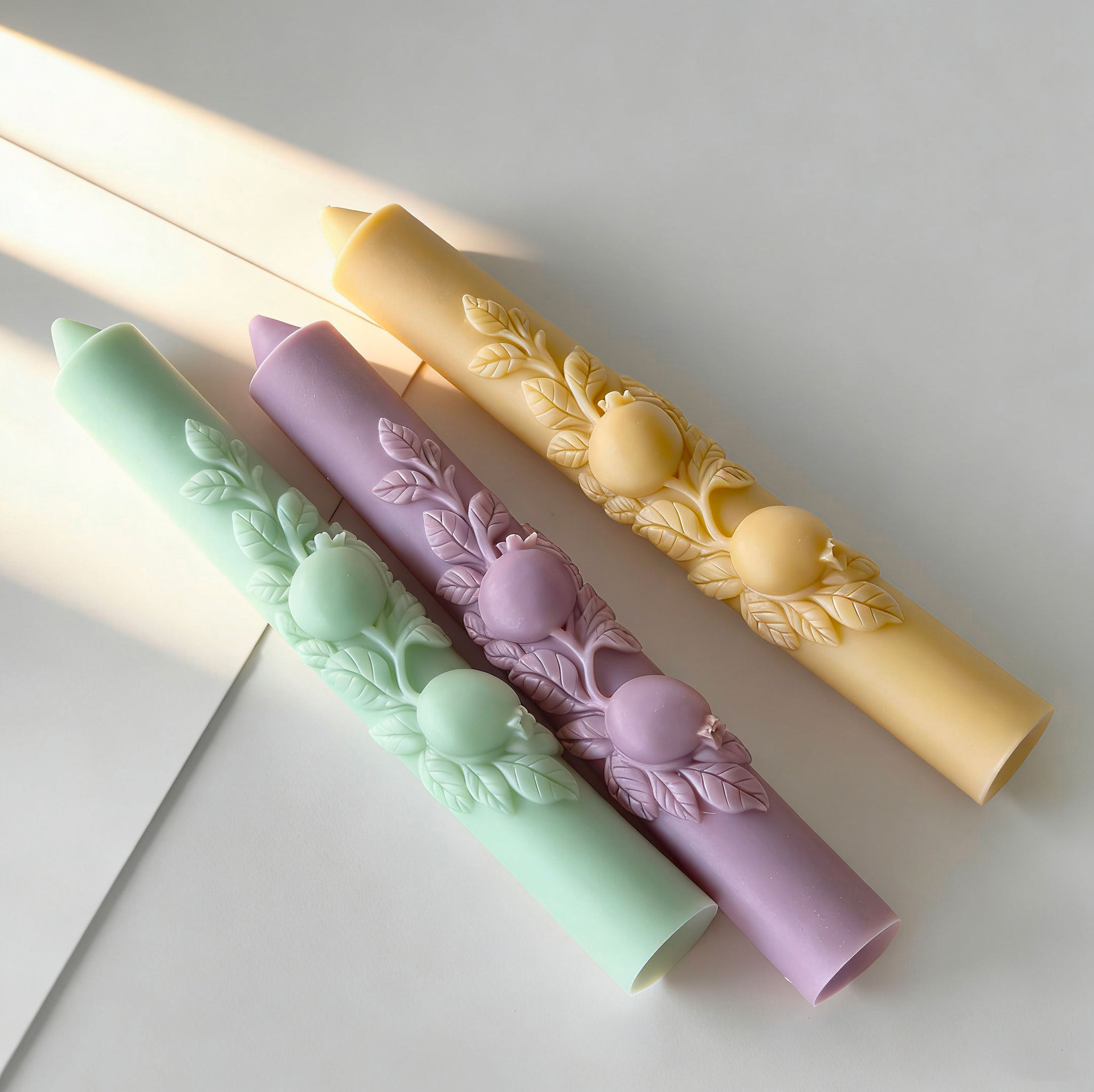 Cetakan Lilin Silikon Bentuk B - Candle Making Video ulasan dan harga