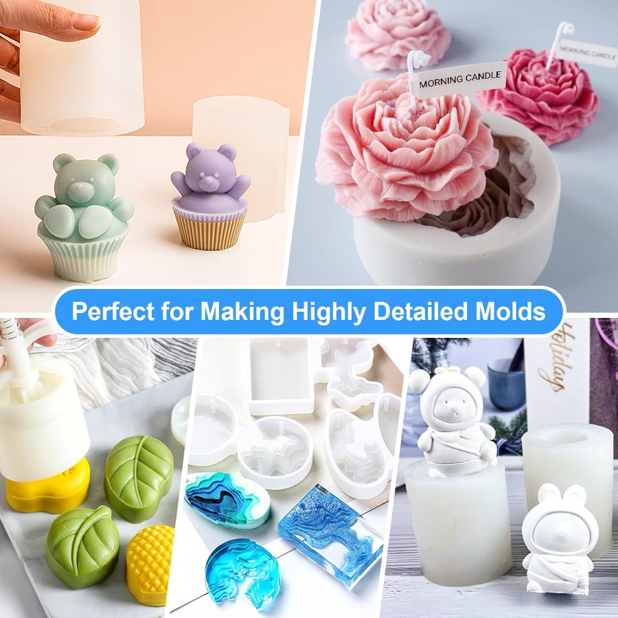 Kit Pembuatan Cetakan Silikon, - Candle Making Jelly ulasan dan harga